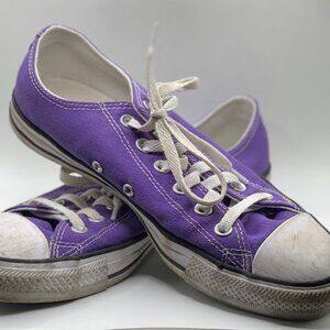 Purple Converse Low Top